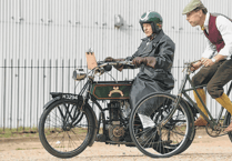 Vintage bicycle and motorbike from Brooklands star in London to Brighton challenge