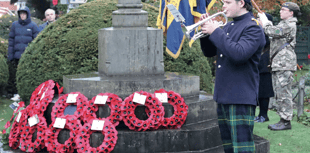 St Lawrence Church packed for Chobham's Remembrance service