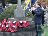 St Lawrence Church packed for Chobham's Remembrance service
