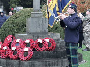 St Lawrence Church packed for Chobham's Remembrance service