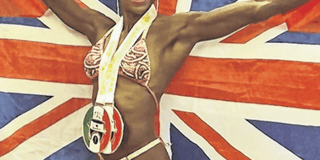 Woking bodybuilder Kim Valente is crowned world champion