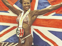 Woking bodybuilder Kim Valente is crowned world champion