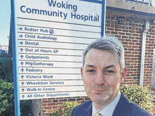 Cllr Will Forster: At last, good news for Woking and the NHS
