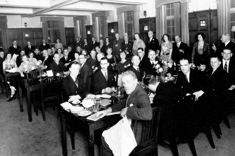A dinner at Woking’s Albion Hotel for sponsors and promoters of the Woking Carnival