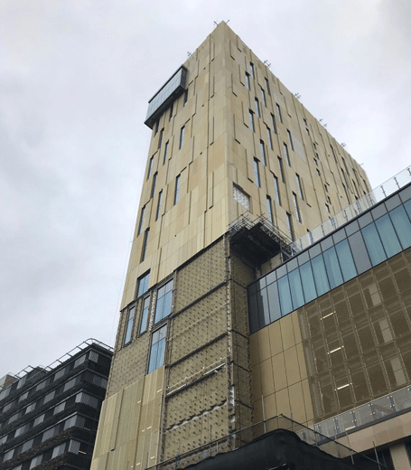 Some £22m has been secured in a government loan to ensure the completion of the Hilton hotel