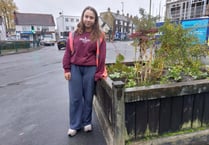 Green thumb at thirteen: Pyrford pupil  keeps West Byfleet blooming