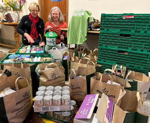 Supermarkets join with North West Surrey Synagogue to help foodbank