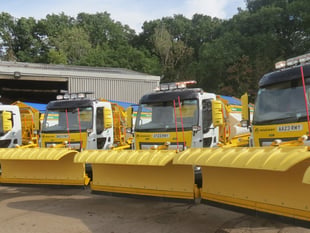 Ready Spready Go! Surrey unveils 38 new gritters for winter road safet