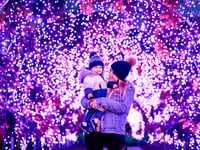 RHS Garden Wisley's Glow illuminates the night until January 2