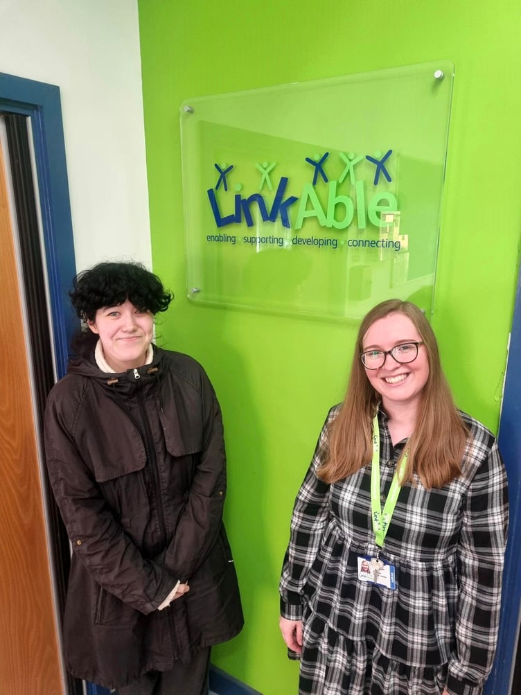 Emily and Rachel told me
about their drama group at Link Able
and their production of Cinderella