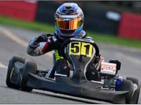 Eleven year old from Horsell impresses in National Karting Championshi