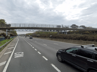 M3 closure expected to cause traffic delays in Bagshot and Lightwater