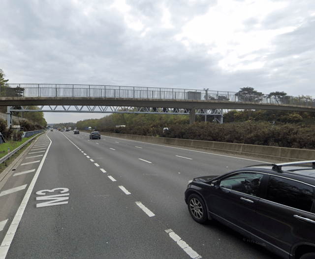 M3 closure expected to cause traffic delays in Bagshot and Lightwater