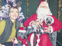 Santa opens his Old Woking grotto to dogs