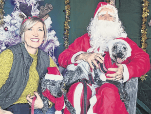 Santa opens his Old Woking grotto to dogs