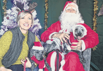 Santa opens his Old Woking grotto to dogs