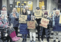 Cuts to council services would risk life of vulnerable, say protesters