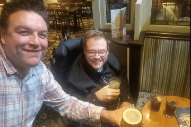 My friend and colleague Matt and I tried out Wetherspoons Game and Giveaway at The Herbert Wells pub in Woking