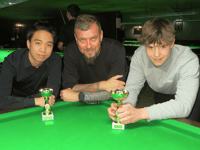Champion lives up to his name on Cuestars junior snooker debut