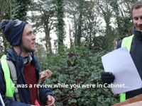 Watch the moment activists hijack Chancellor Jeremy Hunt's litter pick