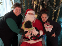 Dogs love chance to meet Santa at Woking's New Life Church