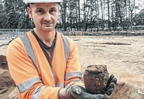 Remains of ancient settlement found under A3 junction at Wisley