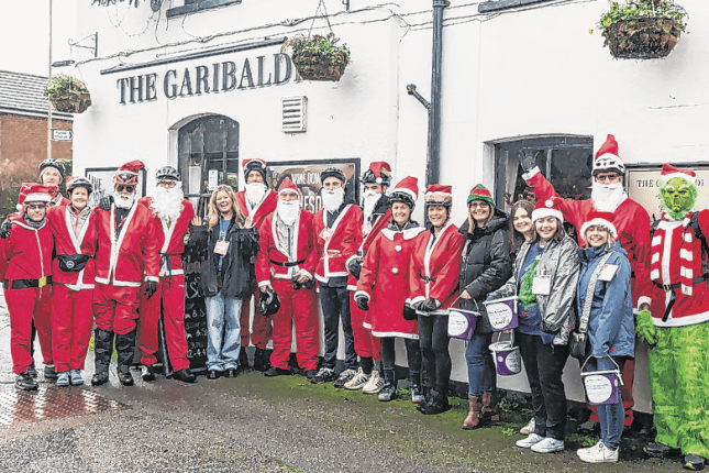 Some of the Santa Cruz team at their Garibaldi base