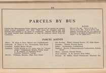 When our bus operators had parcel deliveries wrapped up