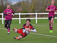 REEL: Action from Chobham's 32-27 defeat at Aylesbury on January 6