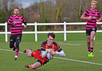 REEL: Action from Chobham's 32-27 defeat at Aylesbury on January 6