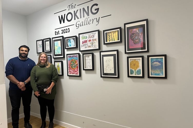 Dr Omar Malik, speciality doctor, and Courtney Greene, regional lead occupational therapist