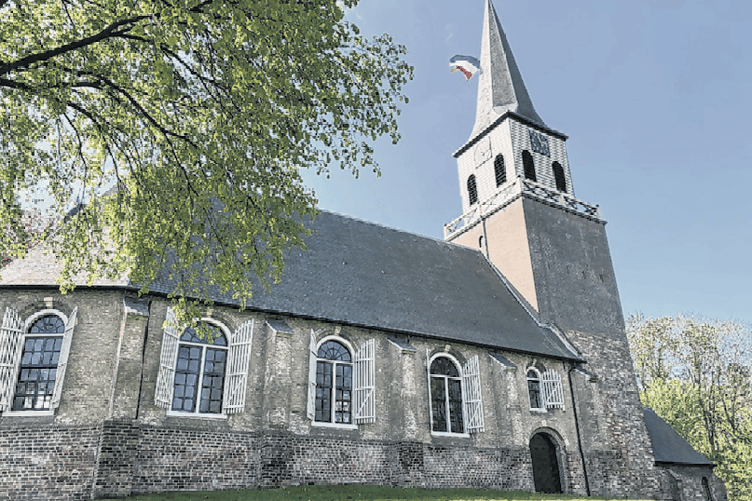 Ann went to the Christmas midnight service at Kerk op de Hoogte in Wolvega, the Netherlands