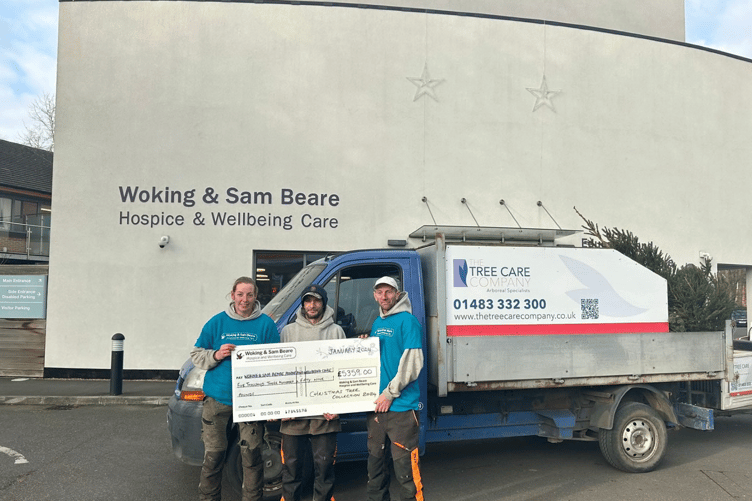 The Tree Care Company was one of three tree surgeons to give time and expertise