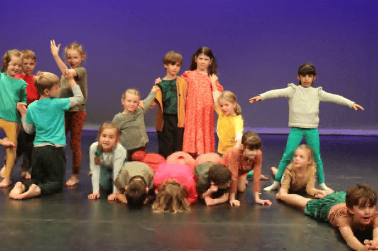 Horsell Village School dancers at the Rhoda McGaw Theatre