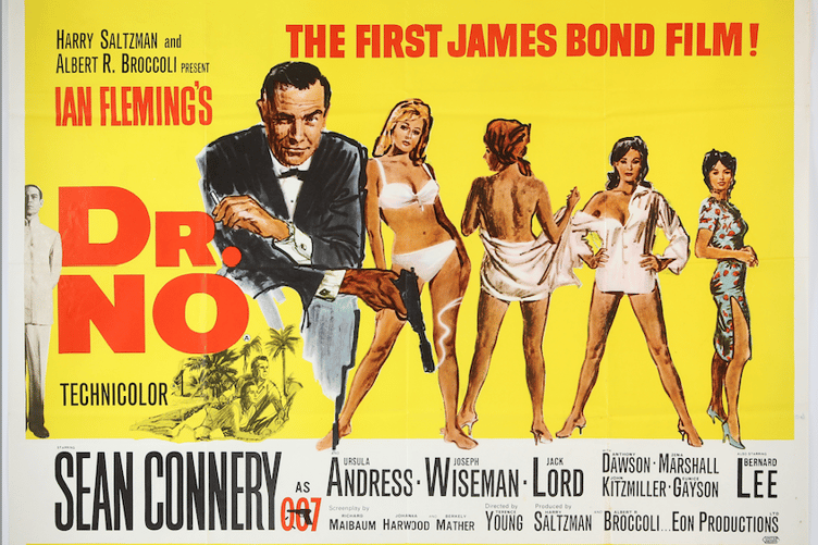 This James Bond poster could sell for £12,000 at Ewbank's this week