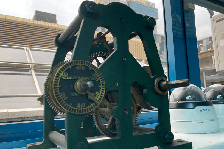 The clock’s mechanism will be going to The Lightbox