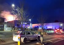 Firefighters tackling huge blaze at military battery factory in Ash Vale