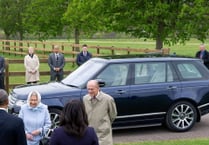 Queen's Range Rover which welcomed President Obama for sale in Surrey
