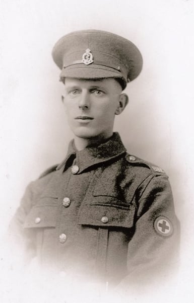 Reginald Herbert Gibbons served with the Royal Army Medical Corps during the First World War