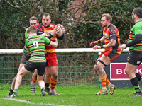 REEL: Chobham RFC lose 55-31 at home to Grasshoppers on February 3