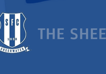 REEL: Sheerwater FC, blue, beat fellow strugglers Epsom & Ewell 4-3