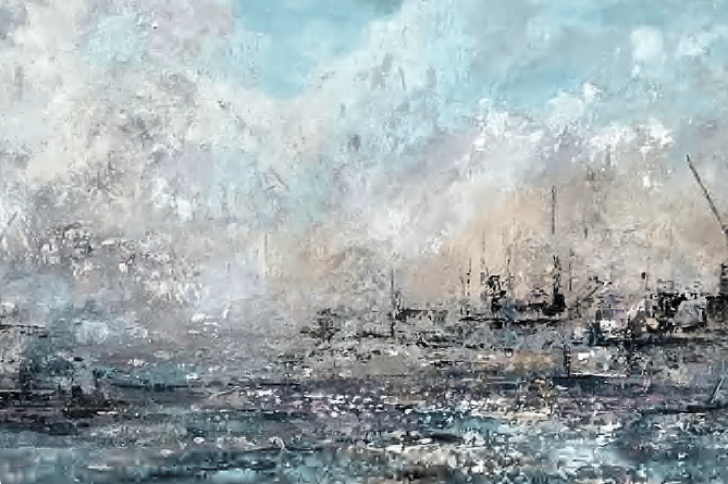 Detail from Sea Mist, by Tracey Allen, which will be going on show at The Lightbox