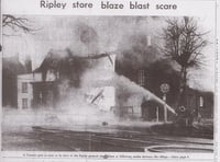 Looking back at how explosions rocked Ripley as fire destroyed shop