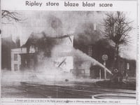 Looking back at how explosions rocked Ripley as fire destroyed shop