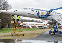 Concorde, star attraction at Brooklands, gets anniversary pampering 