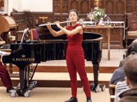 Flautist Hanhan Qu, aged 14, is named Woking Young Musician of 2024