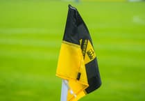 REEL: Westfield FC, yellow and black, draw 1-1 with guests Badshot Lea, 17-2-24