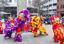 Chinese New Year is celebrated in style in Woking's Jubilee Square