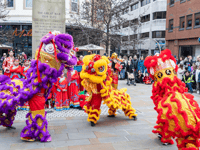 Chinese New Year is celebrated in style in Woking's Jubilee Square