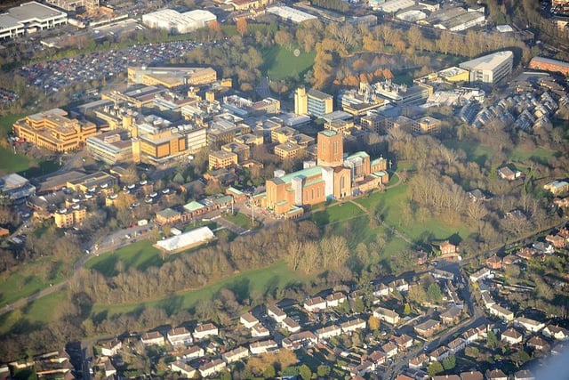 Guildford Cathedral's financial future hangs on appeal for 124 homes
